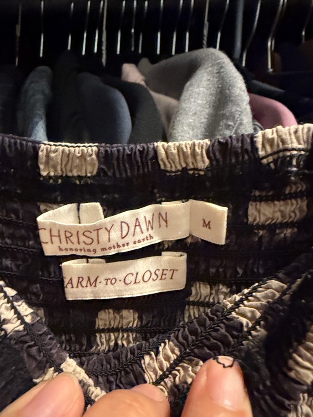 Christy Dawn The Katrina Dress | Noir Daisy in size M - Picture 3 of 5